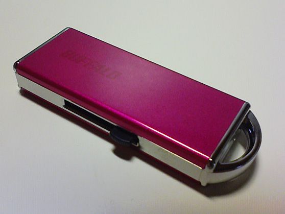  BUFFALO スライドアップ&TurboUSB機能搭載USBメモリ 8GB